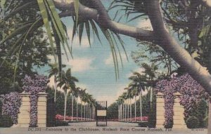 Florida Miami Hialeah Park Entrance To Clubhouse