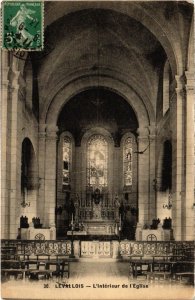 CPA Levallois Perret Interieur de l'Eglise (1311166)