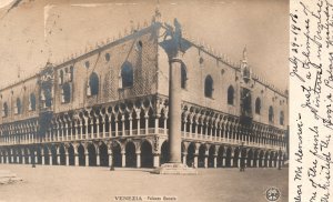 Vintage Postcard 1906 Venezia Palazzo Ducale Gothic Architecture Venice Italy