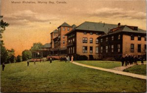 Vtg Murray Bay Canada Manoir Richelieu 1910s Old View Quebec Postcard