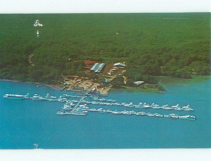 Pre-1980 AERIAL VIEW OF TOWN Hilton Head Island South Carolina SC n3444