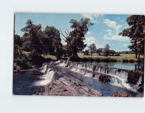 Postcard Gleneri Falls New York USA