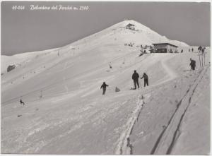 Belvedere del Pordoi m. 2500, Italy, 1970 used Real Photo Postcard