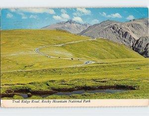 Postcard Trail Ridge Road, Rocky Mountain National Park, Colorado