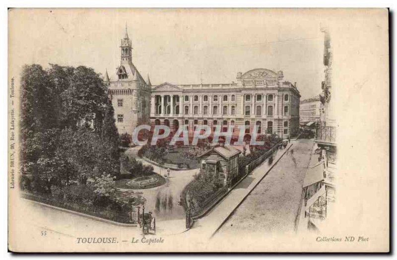 Toulouse Old Postcard Capitol