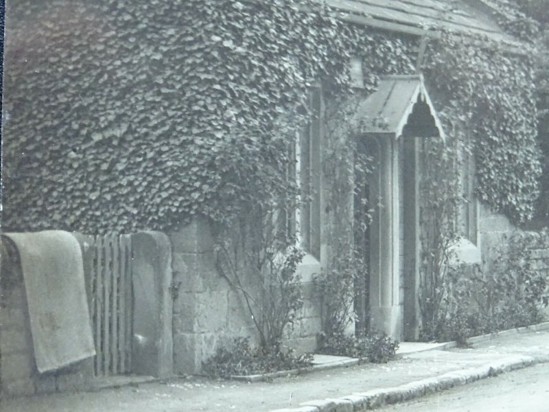 Derbyshire Bakewell Matlock ROWSLEY Village Entrance c1914 RP Postcard R. Sneath