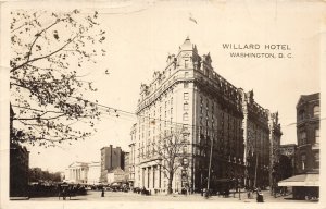 H78/ Washington D.C. RPPC Postcard c1929 Willard Hotel Building 161