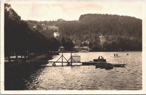 France Gerardmer Le Lac Gérardmer Vintage RPPC 09.13