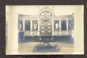 RPPC SITKA ALASKA BUILDING INTERIOR VINTAGE REAL PHOTO POSTCARD