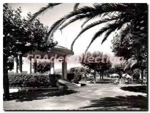 Postcard Old Core d'Azur Sainte Maxime Gardens and bandstand