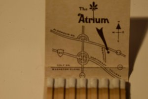 The Atrium Rolling Meadows Illinois Map 30 Strike Matchbook