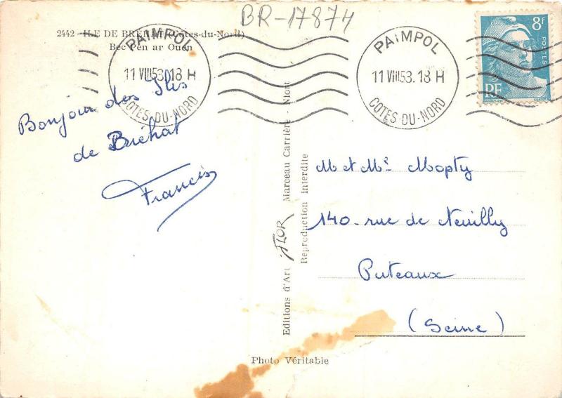 BR17874 Ile De Brehat  france