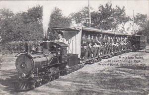 Miniature Train At Eden Springs Park House Of David Benton Harbor Michigan