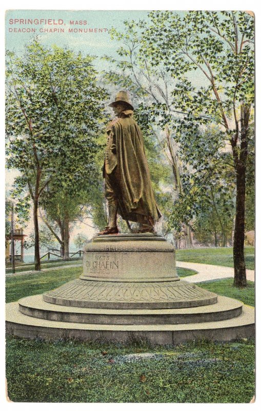 Springfield, Mass, Deacon Chapin Monument
