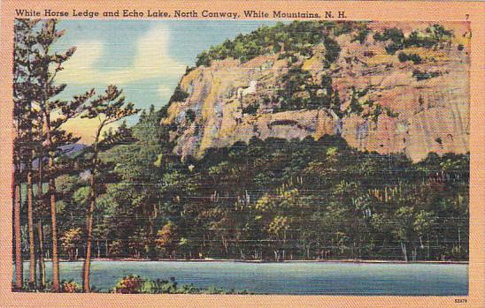 New Hampshire White Mountains White Horse Ledge and Echo Lake North Conway