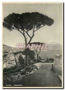 Modern Postcard Panorama Napoli