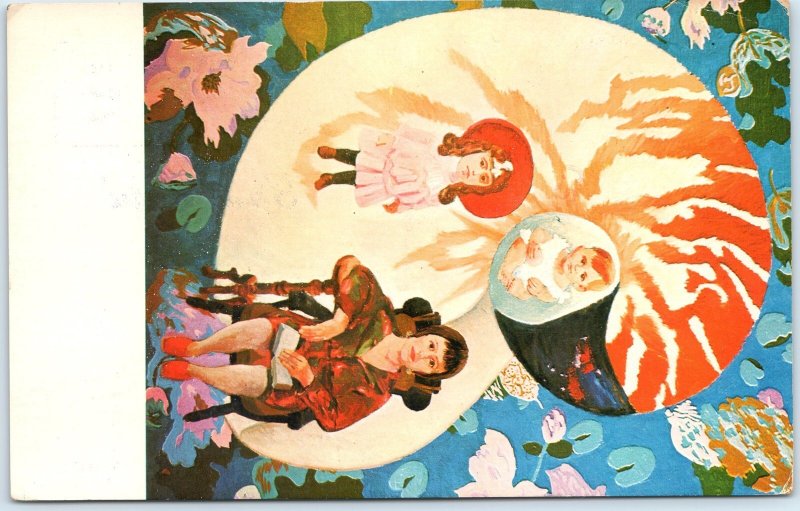 1982 Bouton, IA Post Office Cancel Postcard Town USPO Postal History A268