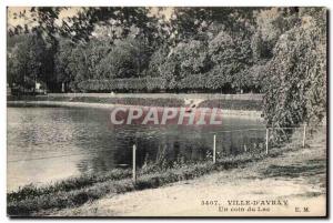 Old Postcard Ville D Avray A corner of Lake
