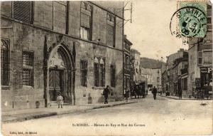 CPA St Mihiel-Maison du Roy et Rue des Carmes (184002) 