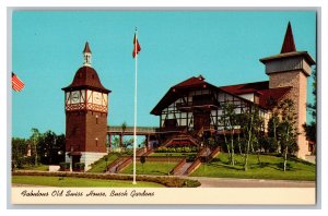 Fabulous Old Swiss House Busch Gardens Tampa Florida Postcard