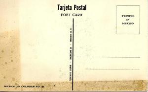 Mexico - Mexican man on donkey