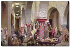 Postcard Old Bazaar In Egypt