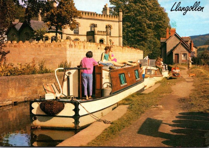 Wales Llangollen The Welsh Canal