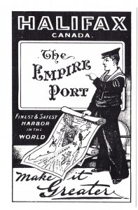 The Empire Port, Navy Uniform, Halifax Postcard Society, Nova Scotia, Deltiology