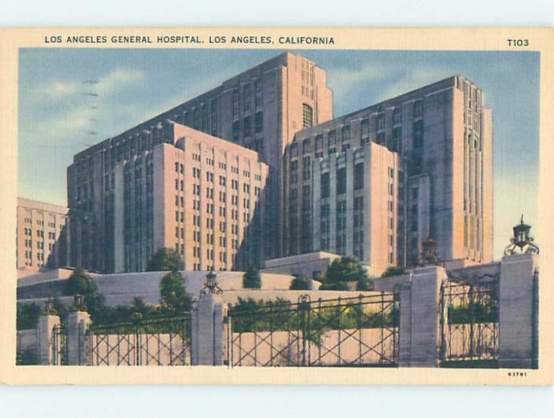 Linen GENERAL HOSPITAL Los Angeles California CA d5738