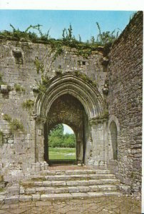 Hampshire Postcard - Monks' Entrance to The Beaulieu Abbey Church - Ref 14535A