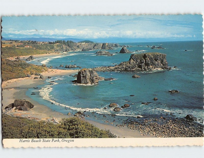 Postcard Harris Beach State Park, Brookings, Oregon