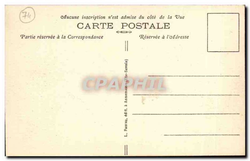 Postcard Old Marignier Vue Generale