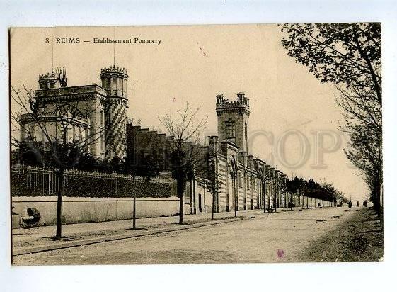 131616 FRANCE REIMS Etablissement Pommery OLD RPPC to RUSSIA