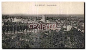 Old Postcard Gannat Vue Generale