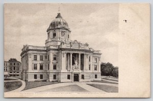 Monroe County Courthouse IN Bloomington Indiana Court House Postcard A41