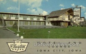 Clayton House, Motel & Lounge - Iowa City , Iowa IA