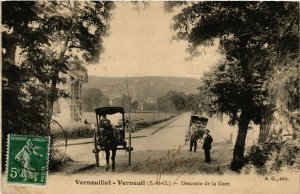 CPA VERNOUILLET - VERNEUIL - Descente de la Gare (246412)