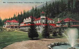 Canada, British Columbia, Glacier, Glacier House Hotel, Exterior View, No 5054