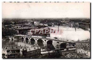 Postcard Old Toulouse General view of the Garonne