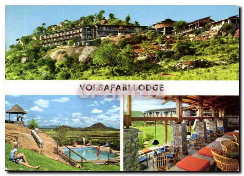 Postcard Modern Voi Safari Lodge