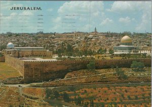 Israel Postcard - Jerusalem Seen From Mount of Olives RR16242