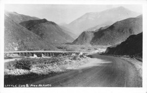 RPPC Little Sur & Pico Blanco, Big Sur, California c1920s Vintage Photo Postcard