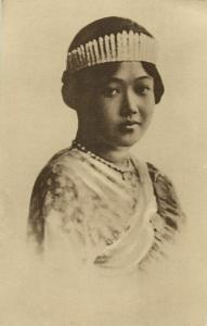 siam thailand, Queen Rambai Barni (1920s) Mission Postcard