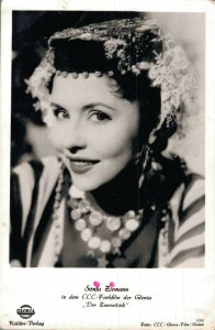 Sonja Ziemann German Actress Vintage RPPC 08.37