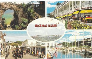 Mackinac Island Michigan Arch Rock, Main Street, Grand Hotel, Harbor