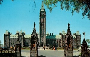 Canada Ottawa The Canadian Houses Of Parliament