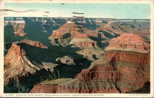 NE Mojave Point Grand Canyon Arizona AZ WB Postcard VTG PM Nashville TN Clean