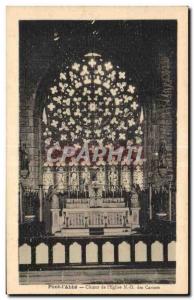 Old Postcard Pont L Abbe Church Choir I Carmelite ND