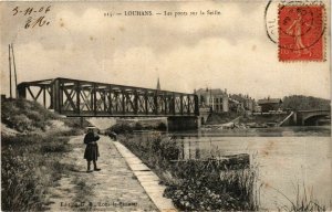 CPA Louhans Les ponts sur la Seille FRANCE (952916)