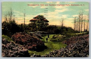 Highland Park  Rochester  New York  Postcard  1911